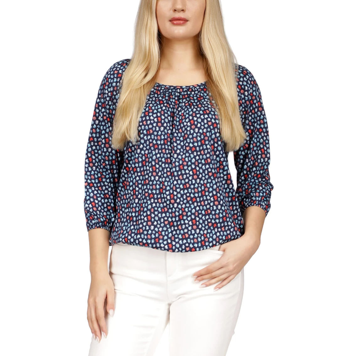 Cheapest β Michael Kors Multi Palm Peasant Top β¨