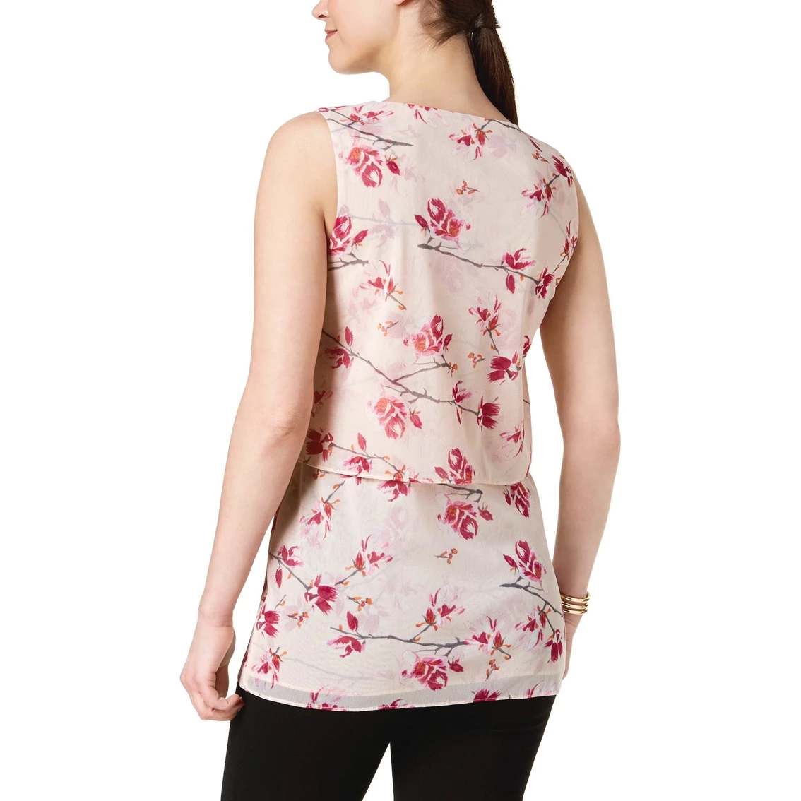 Flash Sale β Alfani Petite Tiered Mesh Top π - Image 2