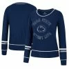 Cheapest ⭐ Women's Colosseum Navy Penn State Nittany Lions Heathrow Super Soft Long Sleeve T-Shirt 🌟