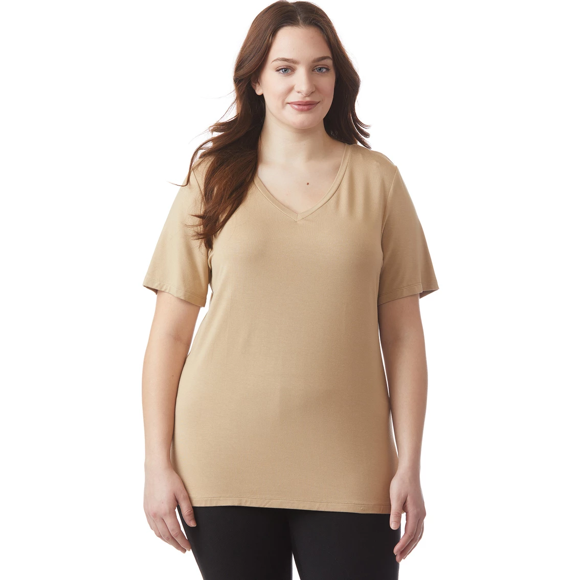 Discount π― JW Plus Size V Neck Tee β - Image 7