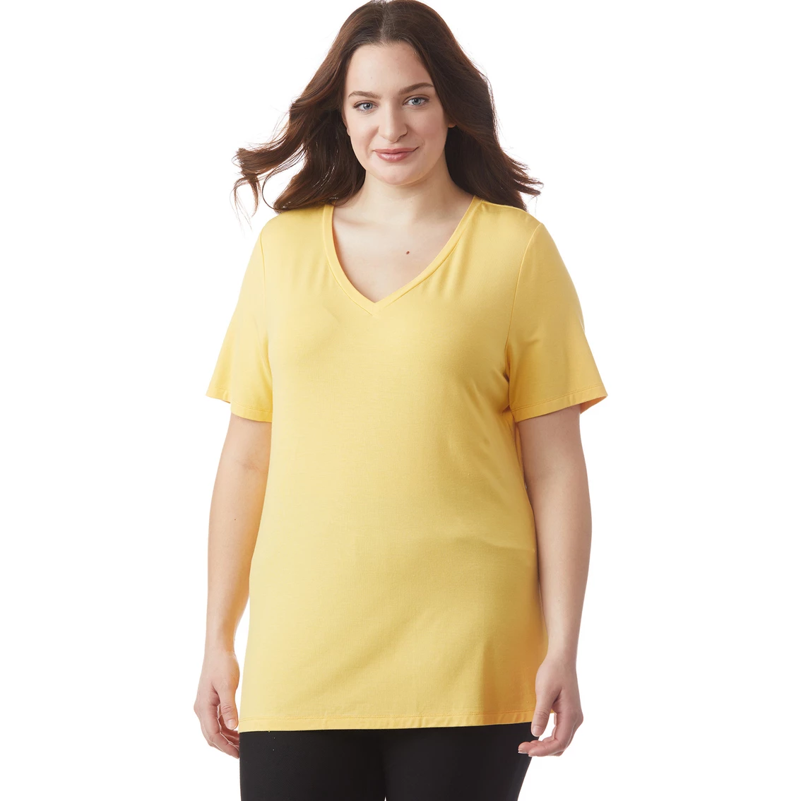 Discount π― JW Plus Size V Neck Tee β - Image 11