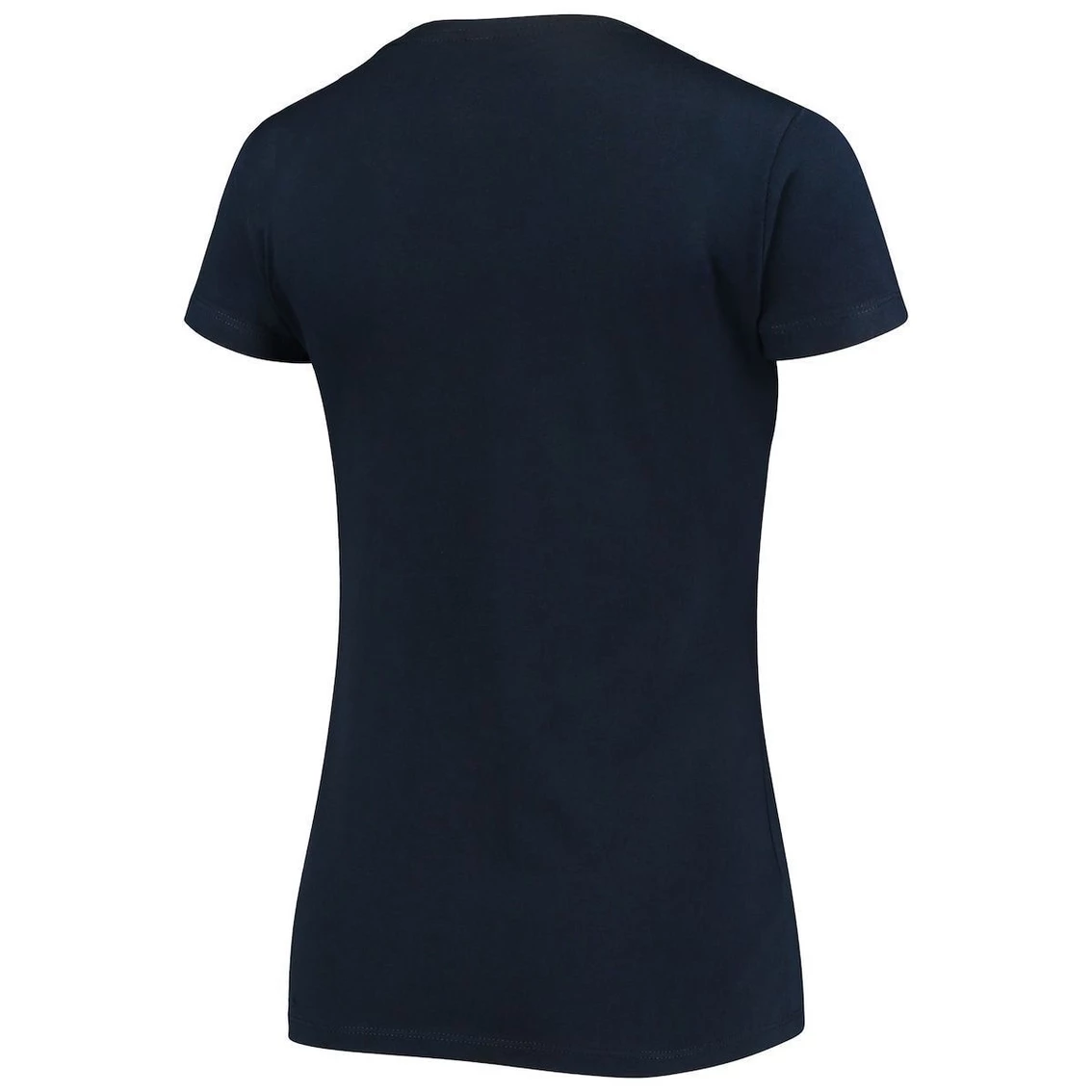 Cheapest 𧨠BreakingT π© Women's Navy Detroit Tigers Hometown Tri-Blend V-Neck T-Shirt π₯° - Image 4