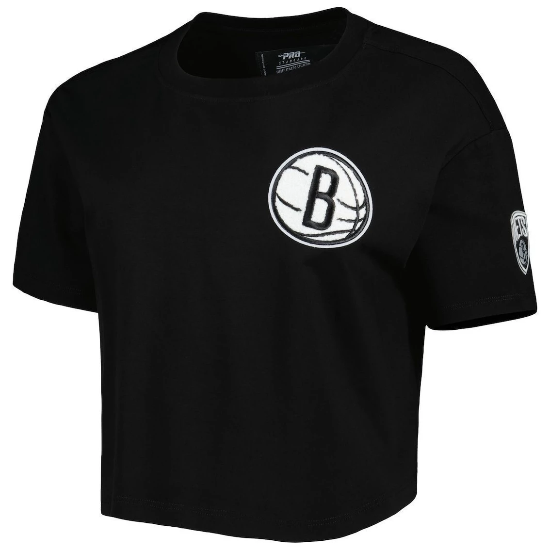 Best deal β Women's Pro Standard Black Brooklyn Nets Classics Boxy T-Shirt π₯° - Image 3