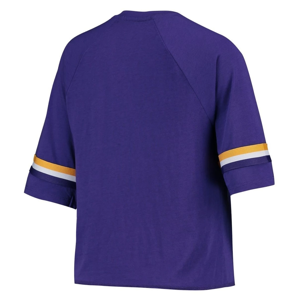Flash Sale π Outerstuff Juniors Purple Minnesota Vikings Burnout Raglan Half-Sleeve T-Shirt β - Image 4